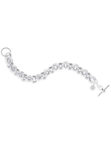 Maxi Rolo-Kette Armband Silber