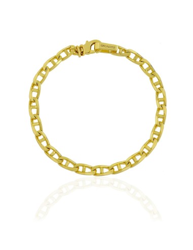 Goldenes Ankerkettenarmband
