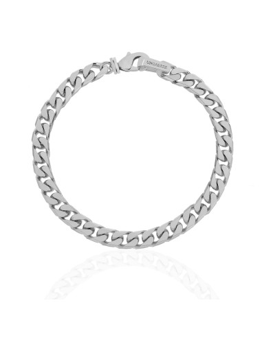 Bracciale Uomo Catena Grumetta Rutenio Lucida