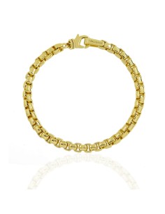 Glänzendes Goldenes Venezianisches Kettenarmband
