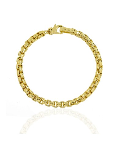 Shiny Golden Venetian Chain Bracelet