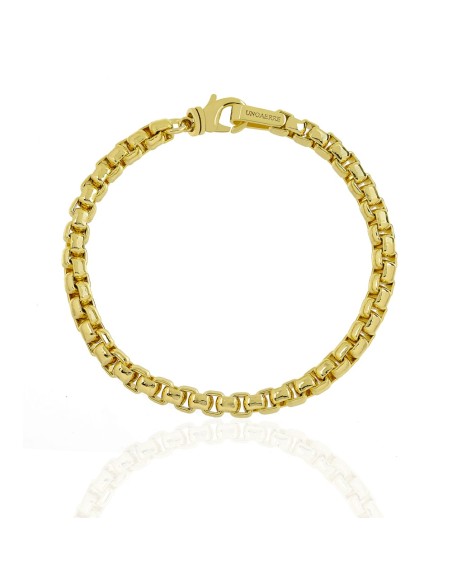 Shiny Golden Venetian Chain Bracelet