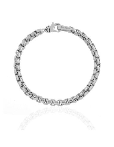 Venezianerkette Armband Ruthenium Poliert