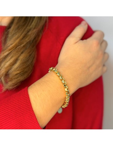 Goldenes Quadratisches Kettenarmband