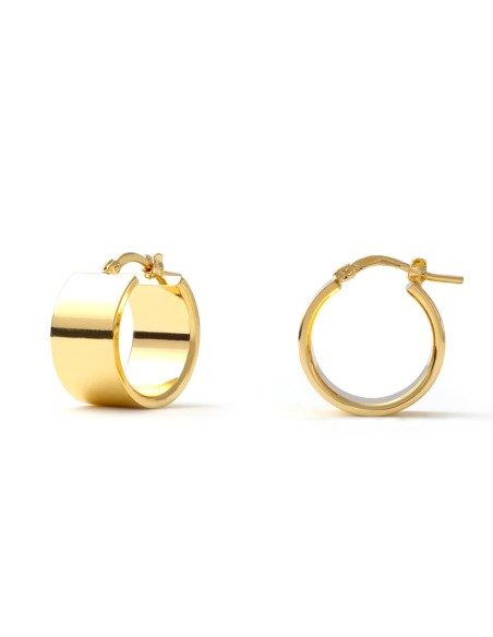 Golden Hoop Earrings