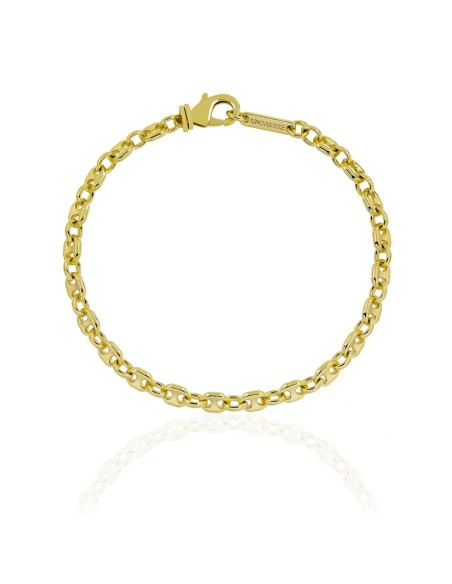 Golden Fancy Chain Bracelet 