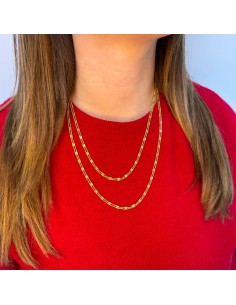 Collana chanel Seta Dorata 2