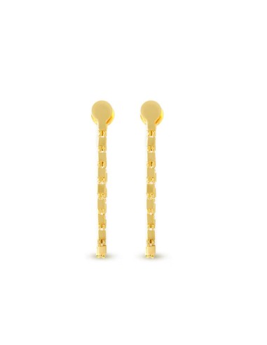 Golden Long Seta Earrings 