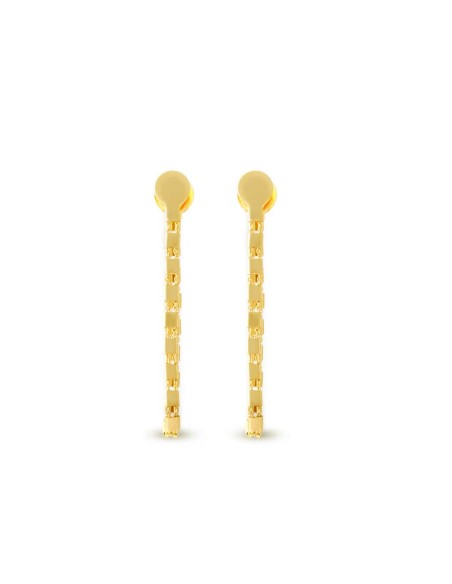 Golden Long Seta Earrings 