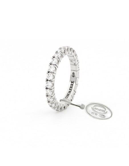 925 Sterling Silver Maxi Eternity Ring