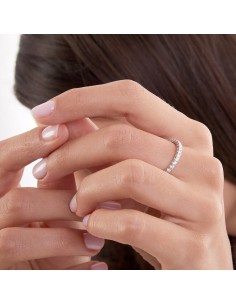 925 Sterling Silver Eternity Ring Unoaerre 2