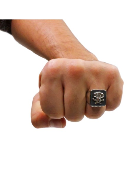 Anello Chevalier Chef in Argento 925 