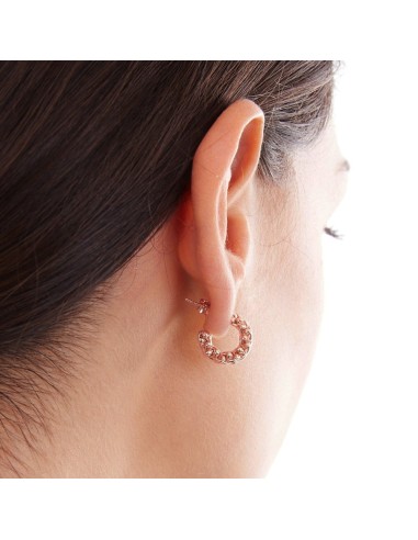 Orecchini Chicco in Argento 925 Placcato Oro Rosa