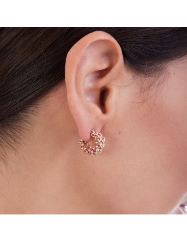 Orecchini Chicco in Argento 925 Placcato Oro Rosa