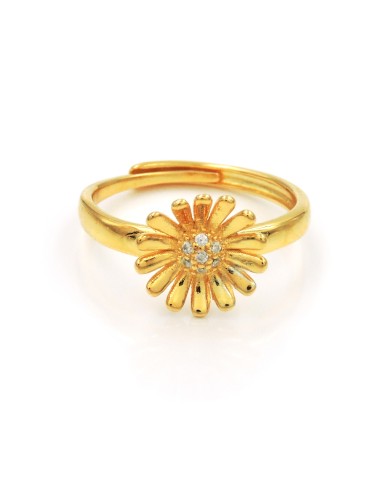 925 Sterling Silver Daisy Ring 