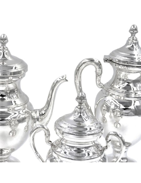 Servizio da Caffè in Argento 800 Stile Inglese 3 pezzi