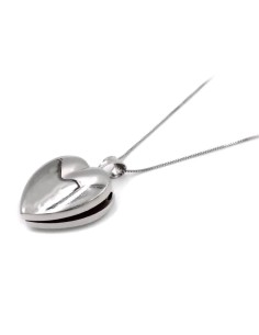 Collana Cuore Portafoto in Argento 925 