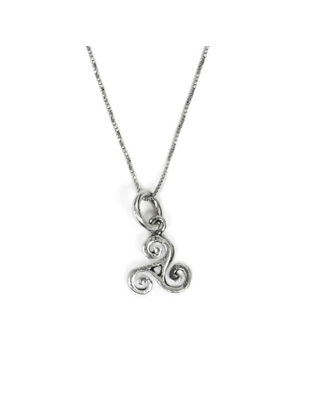 Collana con Ciondolo Triscele in Argento 925