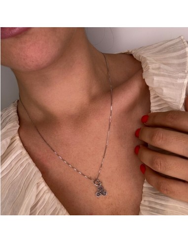 Collana con Ciondolo Triscele in Argento 925