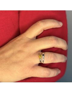 925 Sterling Silver Good Luck Ring 2