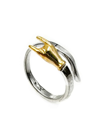 925 Sterling Silver Good Luck Ring