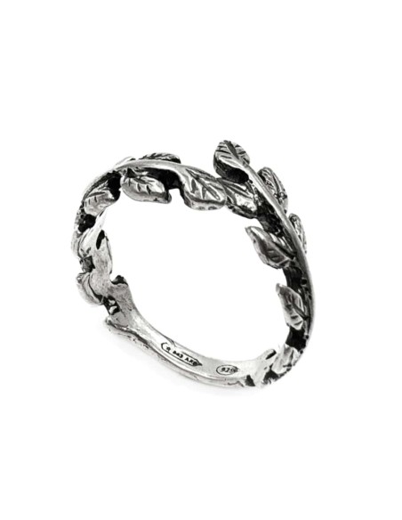 925 Sterling Silver Laurel Wreath Ring