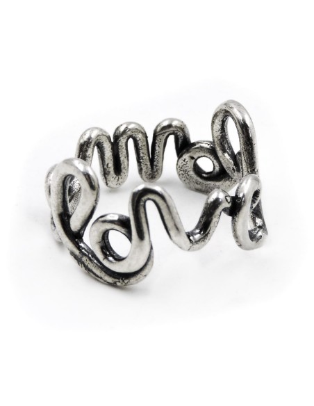 925 Sterling Silver Rome Love Ring