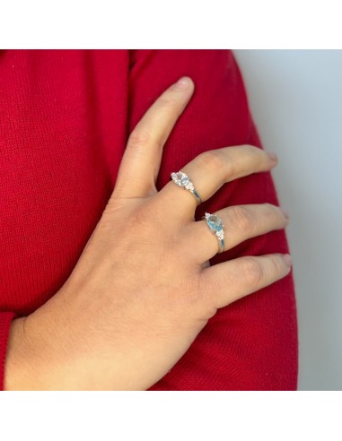 925 Sterling Silver Ring with Large Oval Stone