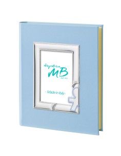 Baby Boy Birth Photo Album Blue Customizable with Name...