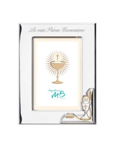 Cornice per Comunione Personalizzabile con Calice Oro 2