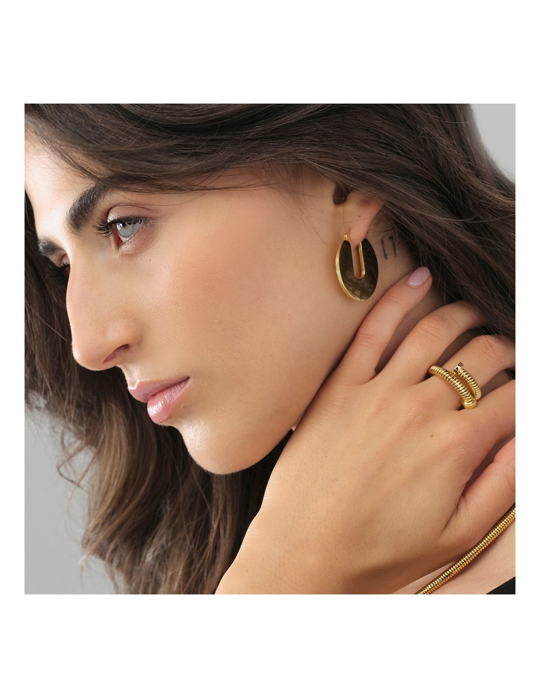 Orecchini In Titanio Con Zirconi – 3/4/5 Mm – Retro Piatto A Vite – Ipoallergenici – Per Trago, Helix E Piercing