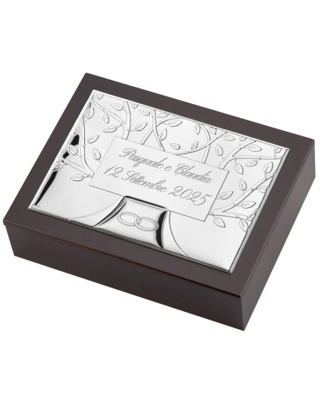 Customizable Tree of Life Wedding Jewelry Box