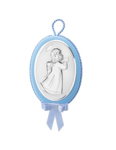 Oval Praying Angel Crib Medallion