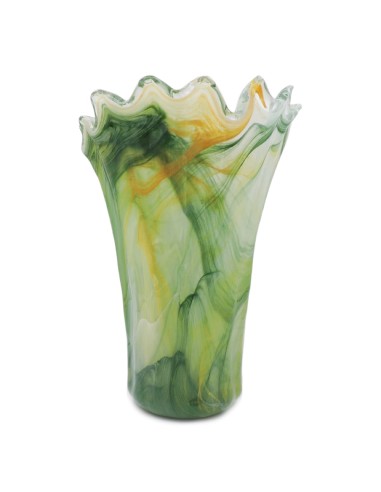 Murano Glass Milord Green Vase 