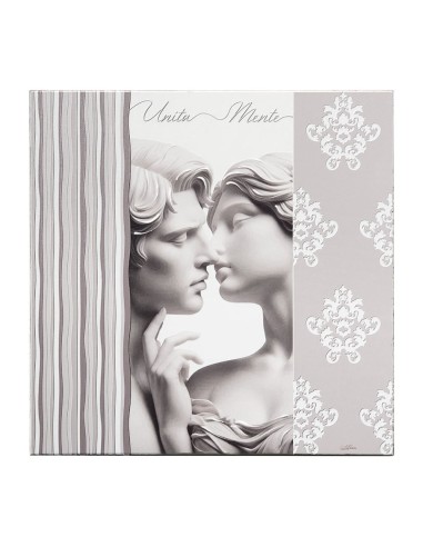 Quadro Decorativo Unita Mente con Stampa 3D