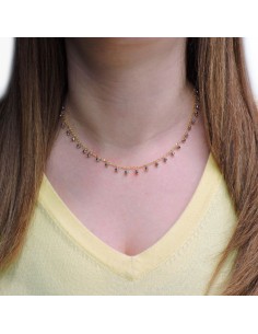 Gold Plated 925 Sterling Silver Necklace with Hematite... 2
