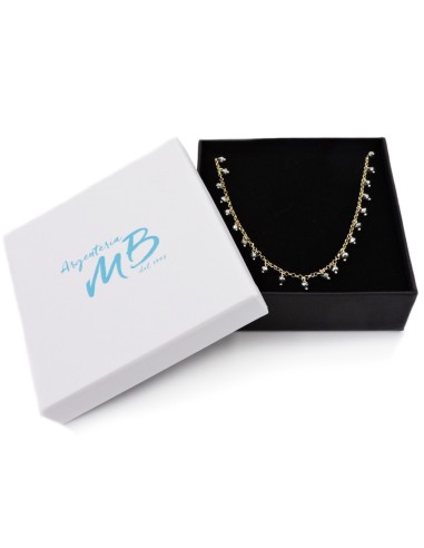 Gold Plated 925 Sterling Silver Necklace with...