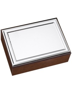 Scatola Portagioie con Targa Lucida Personalizzabile 