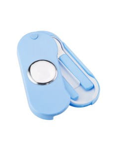 Set Posate per Bambini con Custodia Personalizzabile con...