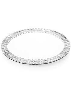 Round Crystal Tray Diameter 35 cm