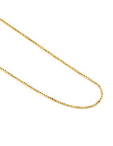 Collana Veneziana in Oro 9 Carati Unoaerre