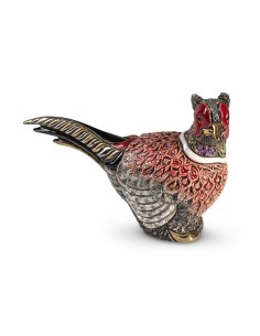 Pheasant Ceramic Sculpture De Rosa Rinconada