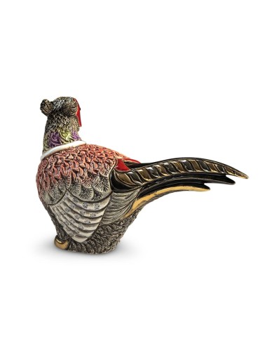Fagiano Scultura in Ceramica De Rosa Rinconada 