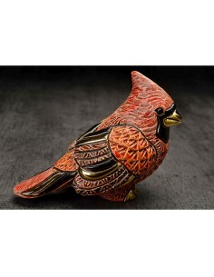 Cardinal Ceramic Sculpture De Rosa Rinconada 2