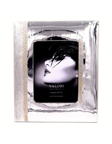 925 Sterling Silver Photo Frame Ashlie Gold 5 x...