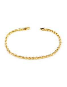 9K Gold Rope Bracelet Unoaerre
