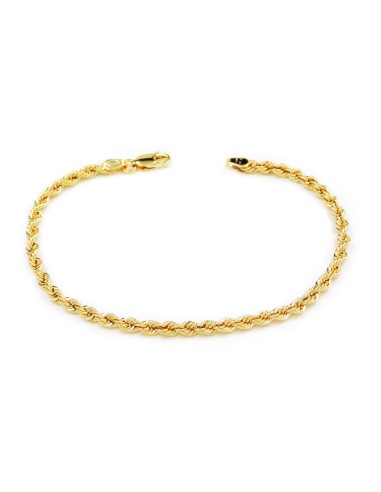 9K Gold Rope Bracelet Unoaerre