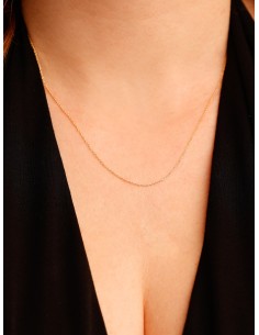Collana Catena Rolo in Oro 9 Carati Unoaerre 2