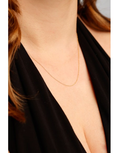 Unoaerre 9K Gold Rolo Necklace