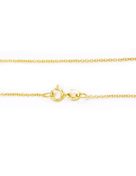 9K Gold Rolo Halskette Unoaerre